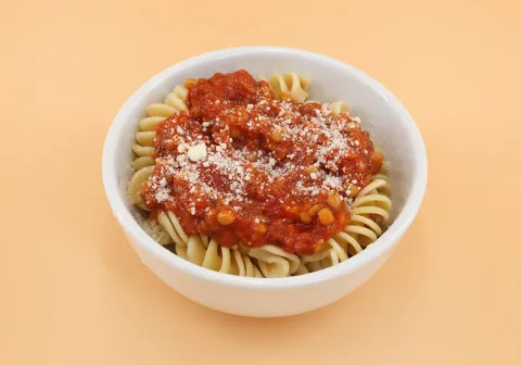 Lentil Tomato Pasta